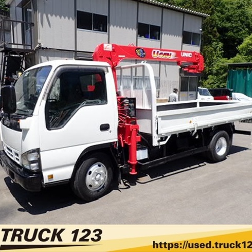 ユニック車　クレーン車　 再生中古トラック　小型クレーン