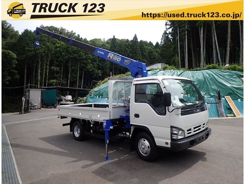 isuzu　イスズ　いすゞ　エルフ　クレーン