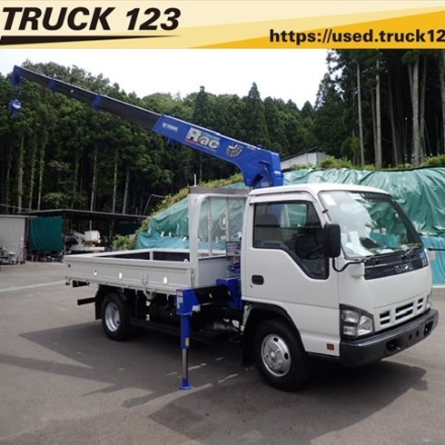 isuzu　イスズ　いすゞ　エルフ　クレーン