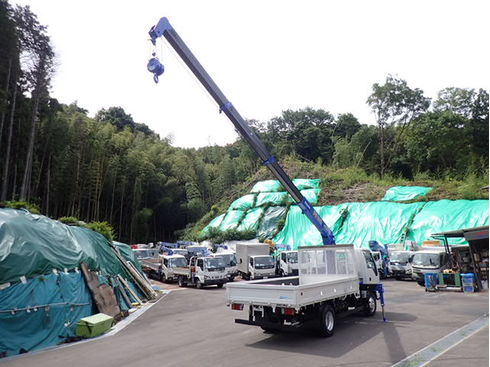 準中型免許　再生中古クレーン　ワイドロング　3tトラック　小型クレーン