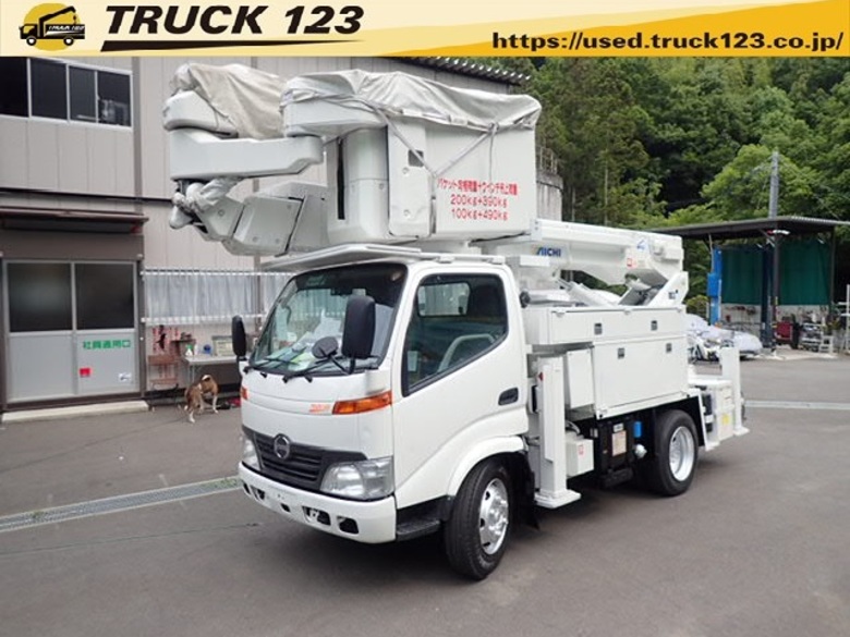 14.6m！H20 ヒノデュトロ 高所作業車 アイチSN15B 電工仕様 ワンピン