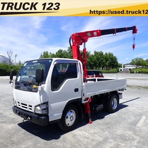 isuzu　イスズ　いすゞ　エルフ　クレーン