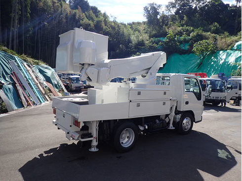 高所作業車　バケット車　アイチ　SH09A 9.7M