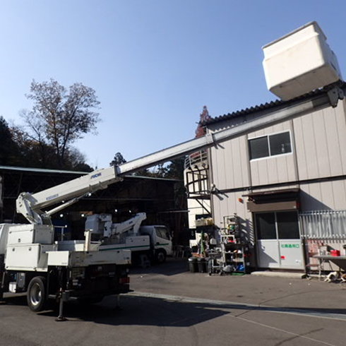 通信工事 光ファイバー CATVアンテナ