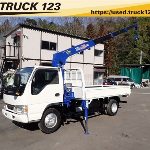 isuzu　イスズ　いすゞ　エルフ　クレーン