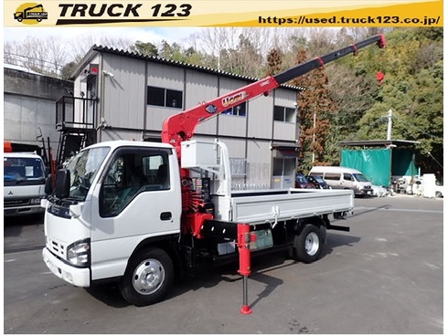 isuzu　イスズ　いすゞ　エルフ　クレーン