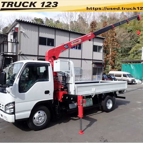 isuzu　イスズ　いすゞ　エルフ　クレーン