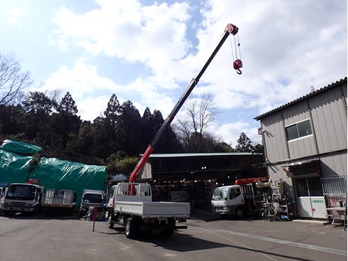 有限会社フリーマーケット123　トラック123　TRUCK123　3tユニック車