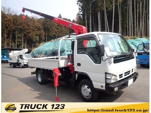 isuzu　イスズ　いすゞ　エルフ　クレーン