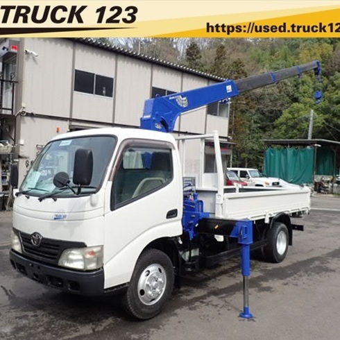 H20 トヨタダイナ 3t 標準ロング 4段クレーン ラジコン フックイン