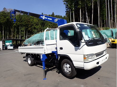 isuzu　イスズ　いすゞ　エルフ　クレーン