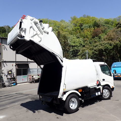 パッカー車 塵芥車 ごみ収集車 清掃車 