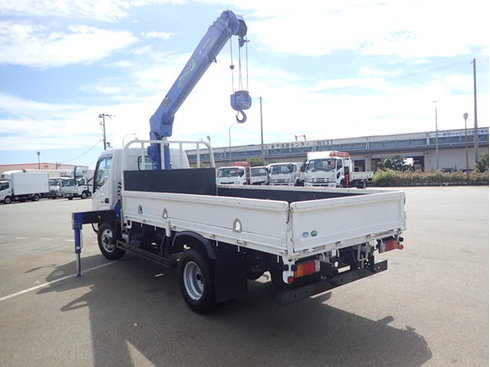 アウトリガ格納忘れ警報装置付