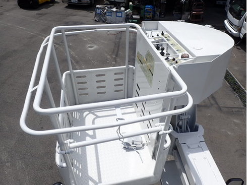 バケット車中古 エルフ高所作業車