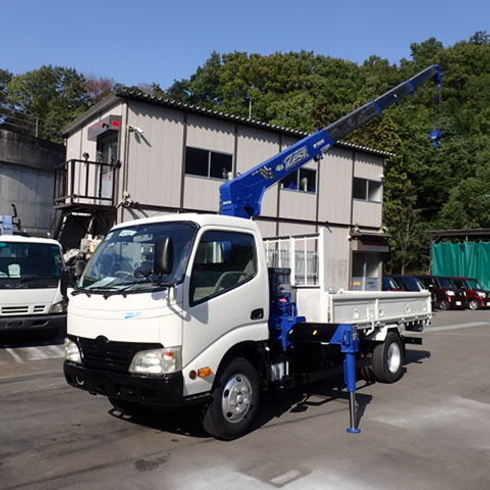 中古クレーン車販売　走行少　ヒノ　日野