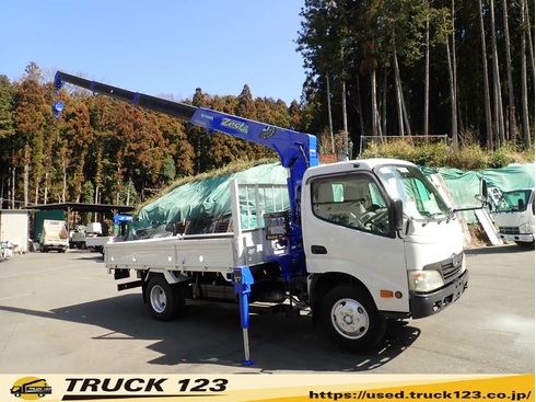 中古クレーン車販売　クレーン付トラック　ヒノ　デュトロ