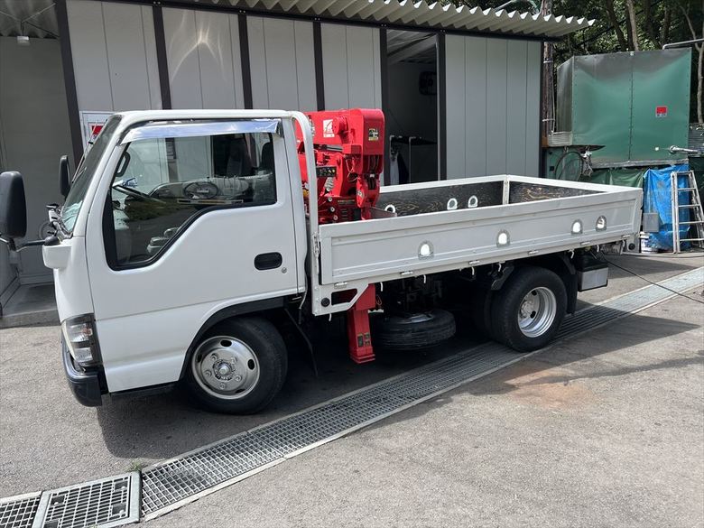 トラック荷台 ステンレス枠