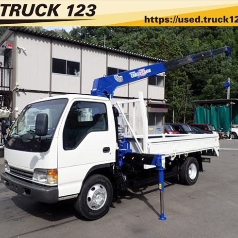 isuzu　イスズ　いすゞ　エルフ　クレーン