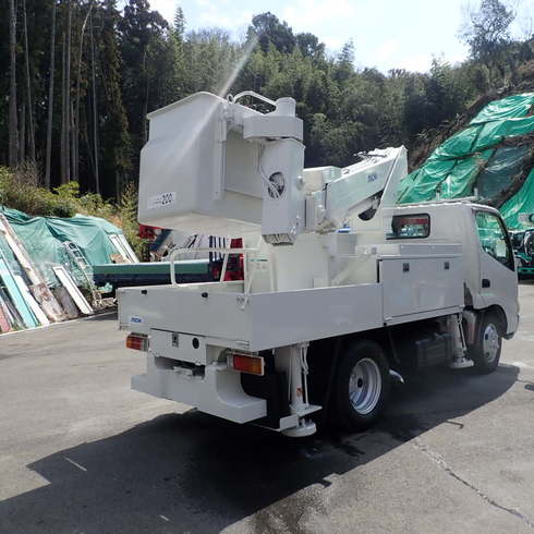 高所作業車　バケット車　アイチ　SK10B 9.7M