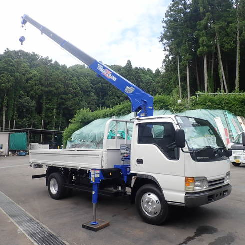 isuzu　イスズ　いすゞ　エルフ　クレーン