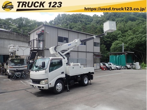 10M　高所作業車　バケット車　ヒノ　デュトロ