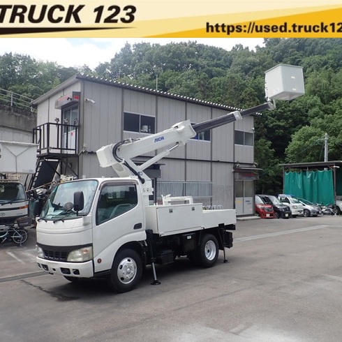 10M　高所作業車　バケット車　ヒノ　デュトロ