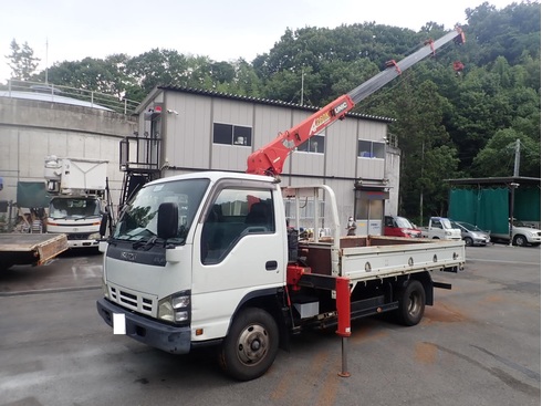 isuzu　イスズ　いすゞ　エルフ　クレーン