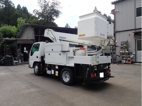 高所作業車　バケット車　アイチ　SH11A 11M