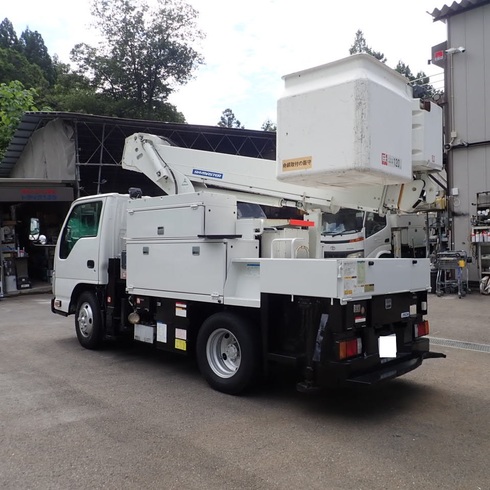 高所作業車　バケット車　アイチ　SH11A 11M