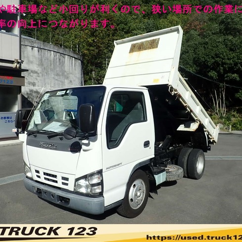 isuzu　イスズ　いすゞ　エルフ　ダンプ