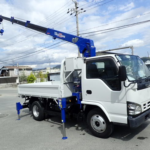 イスズエルフ　クレーン 中古