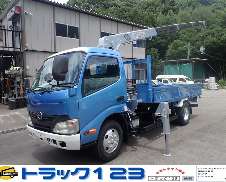 小型クレーン付トラック中古販売！H30 日野デュトロ 3.15t 標準