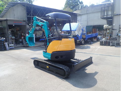 ショベル ユンボ クボタ 2t U-20-3S 油圧マルチ4パターン 0.066