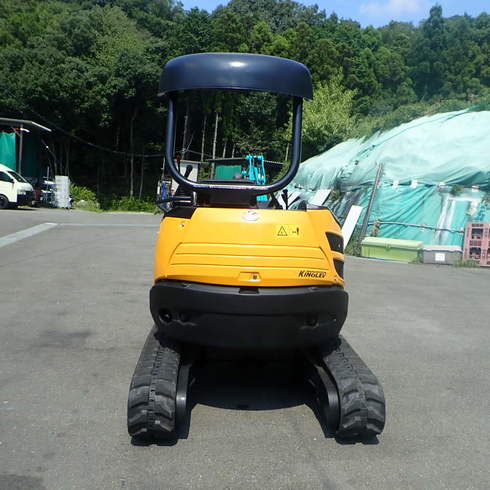 堀削　排水　花壇　瓦礫　溝堀