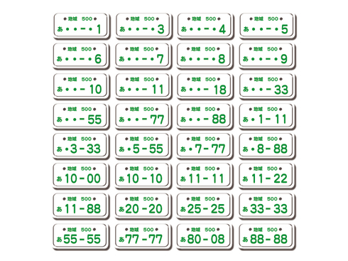 希望ナンバー　ローン　リース　車検　登録