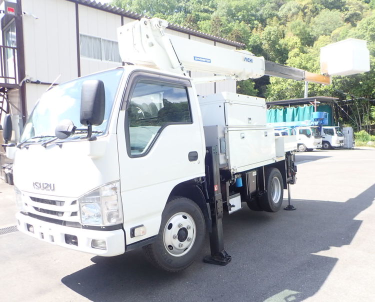 H25ヒノデュトロ 2WD/4WD切替 高所作業車 タダノ AT-121TTE 12.1M 後方