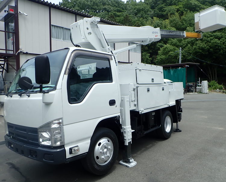 NKK(長野工業) クローラー式高所作業車 自走式 屈伸ブーム型 9.1M