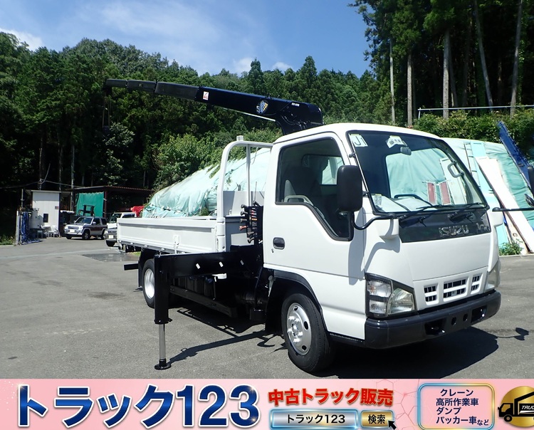 中古ユニック車販売】H18 ヒノデュトロ 3.5t 標準ロング 4段クレーン