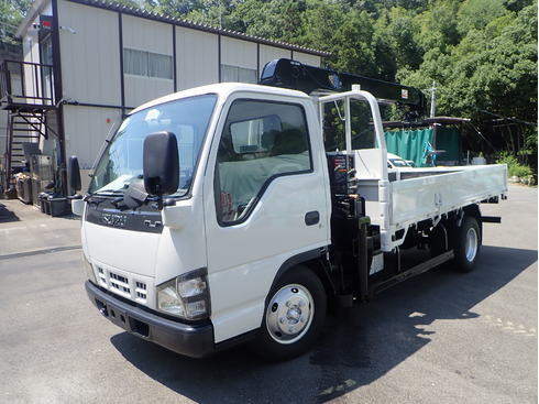 ユニック車　荷台　架装　塗装　