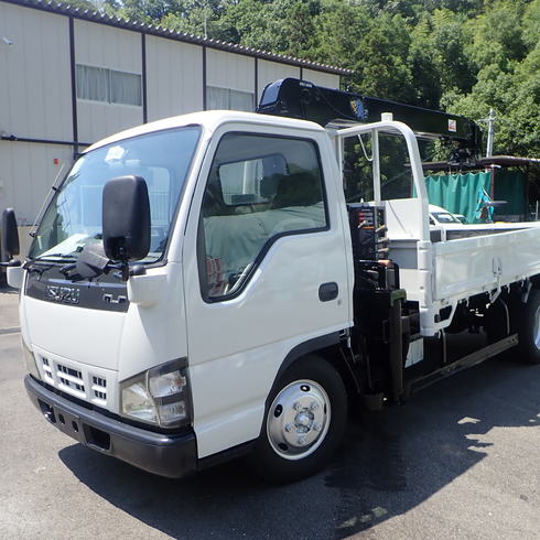 ユニック車　荷台　架装　塗装　