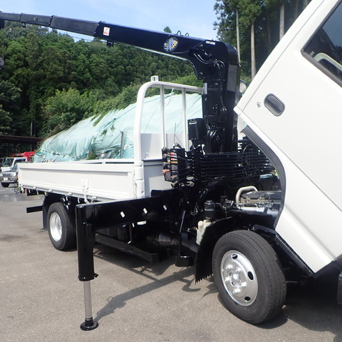 古河　ユニック　UNIC　URV294　ワイドアウトリガ