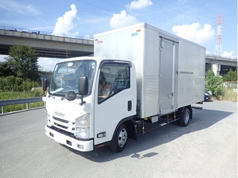 イスズエルフ　アルミバン 中古　バン　検付