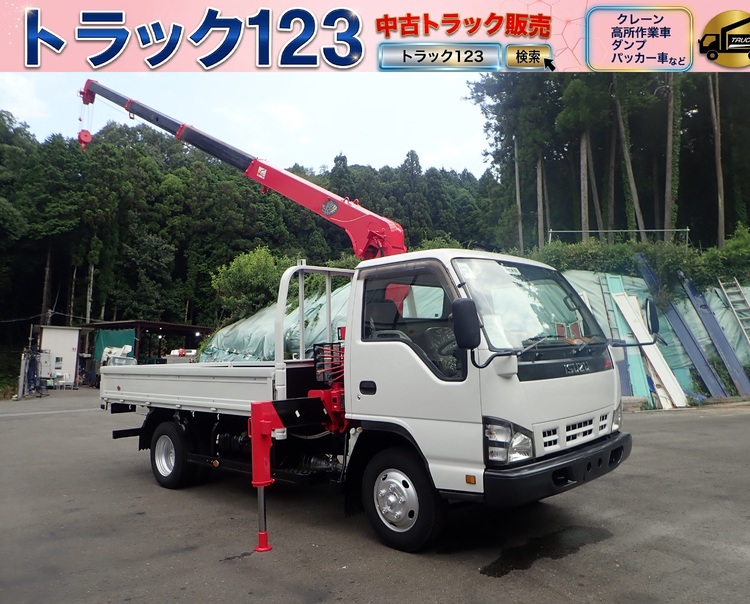 小型クレーン付トラック中古販売！H30 日野デュトロ 3.15t 標準ロング