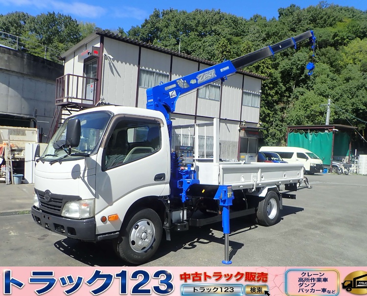 型枠や足場材を積むのにおすすめ！H24 三菱キャンター 2.5t ワイド