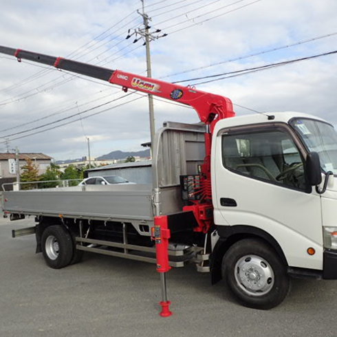 ヒノ デュトロ 4段クレーン
