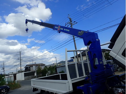 4段クレーン　ラジコン　ブーム