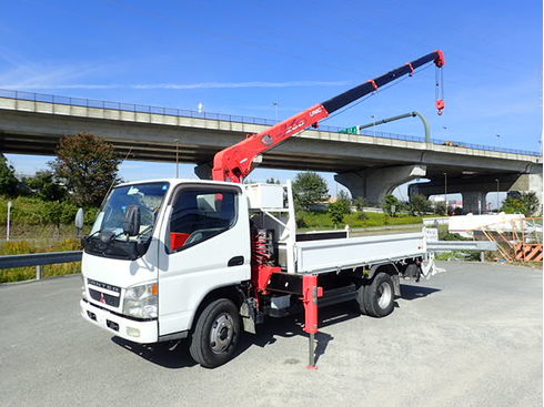 H15 三菱キャンター クレーン付トラック
