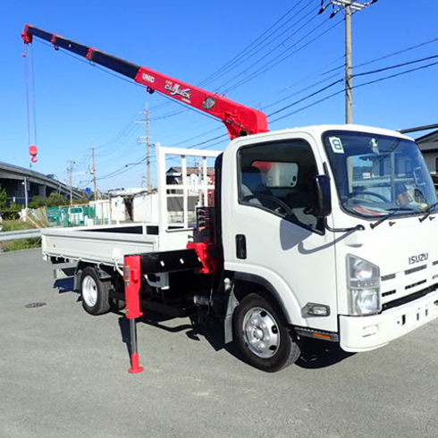 H20 いすゞエルフ 4段クレーン