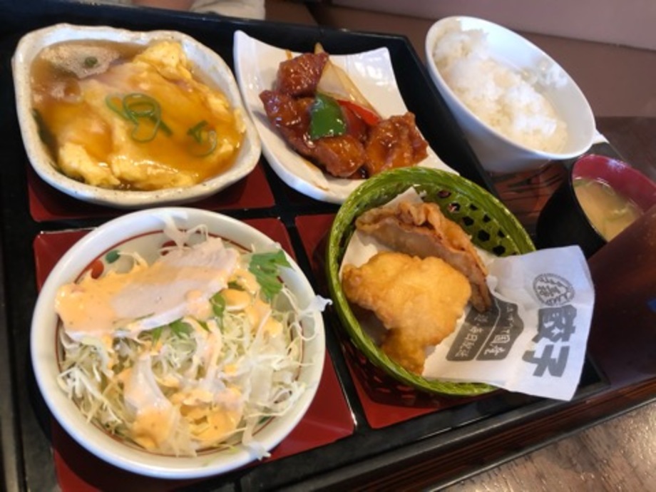 大阪王将 餃子と皿うどん 定食 グルメ おすすめ紹介 スタッフblog 大阪の再生中古トラック専門店 販売 買取 トラック１２３