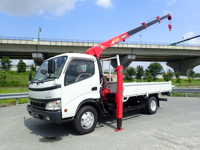 H15 ヒノデュトロ 3.5t ハイジャッキセルフ 4段クレーン ラジコン